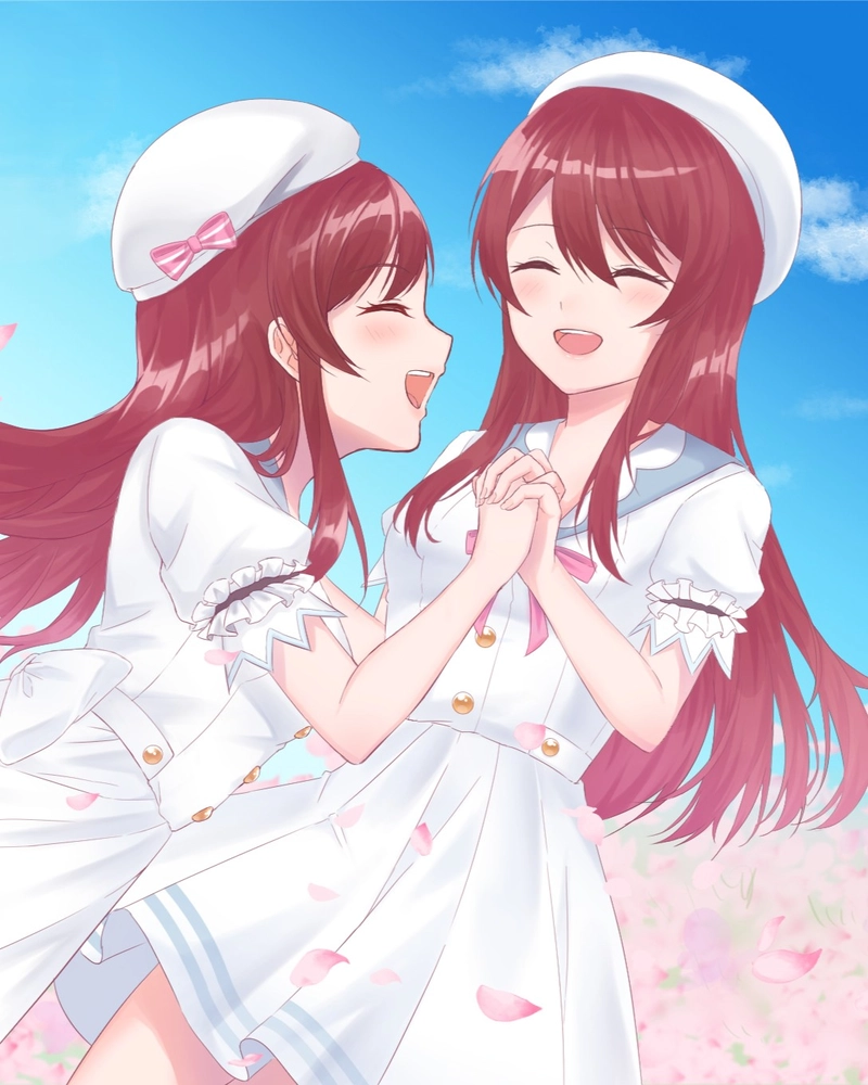 Ảnh anime tình nhân nắm tay mang cảm xúc chân thật