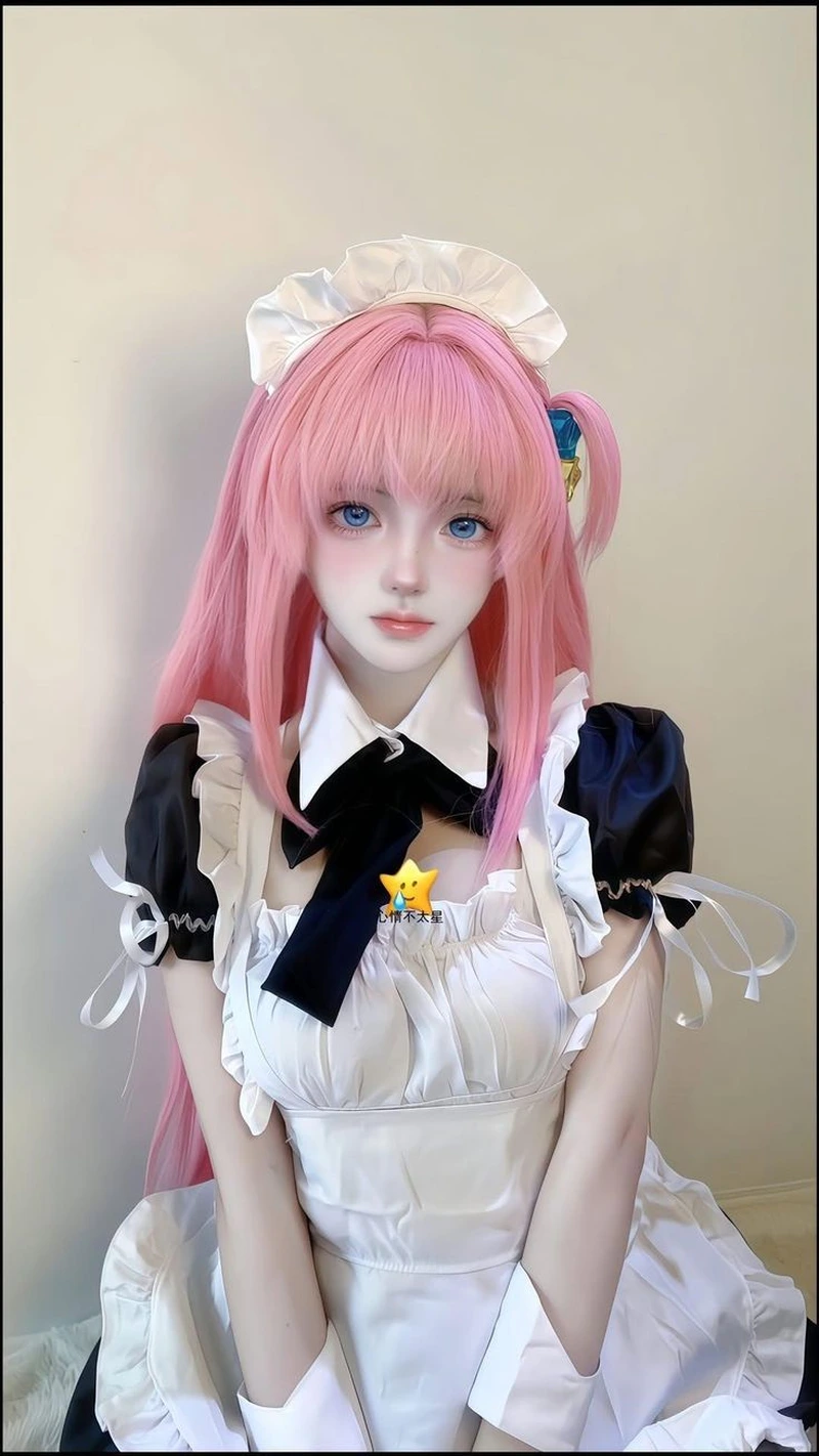Ảnh cosplay anime nữ phong cách dễ thương phù hợp ảnh đại diện
