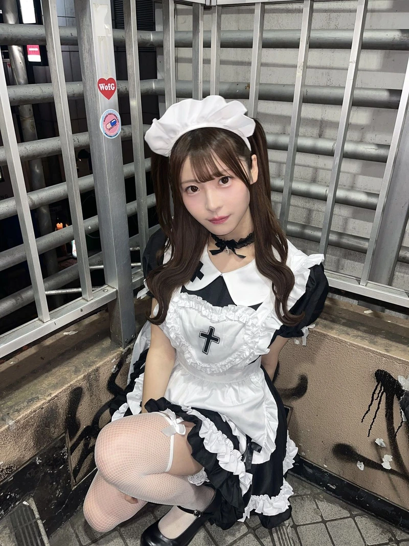 Ảnh cosplay hầu gái phong cách kawaii dễ thương phù hợp hình nền