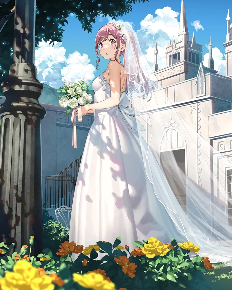 Ảnh cưới phong cách anime hiện đại đầy cảm hứng