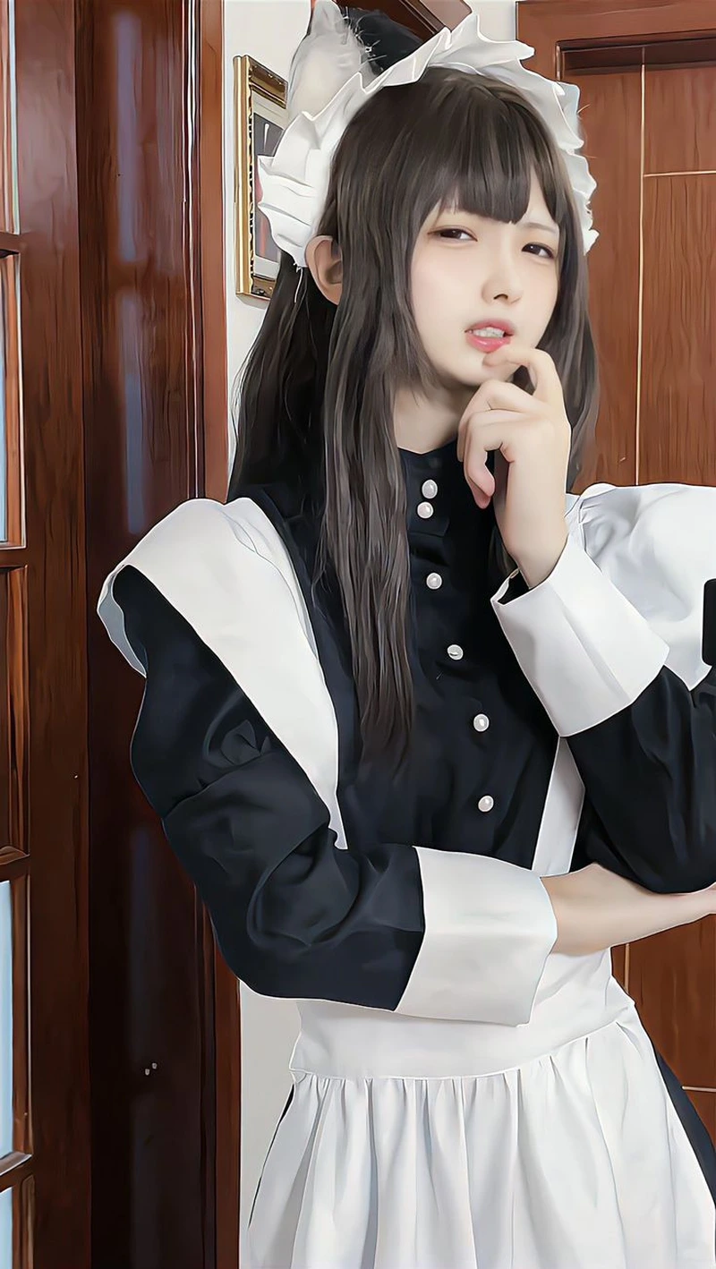 Biểu cảm e thẹn của cosplayer làm tăng độ cuốn hút tự nhiên