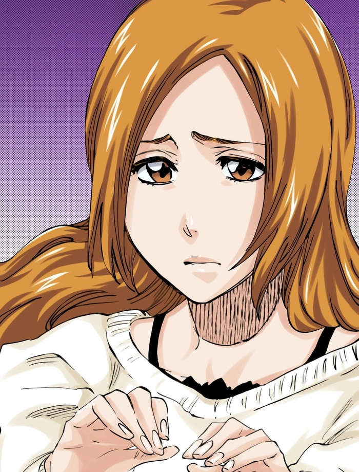 Bức hình Inoue Orihime với màu sắc rõ ràng dễ nhìn