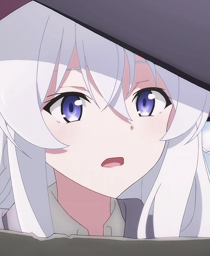 Cận cảnh anime elaina chụp gần rõ chi tiết