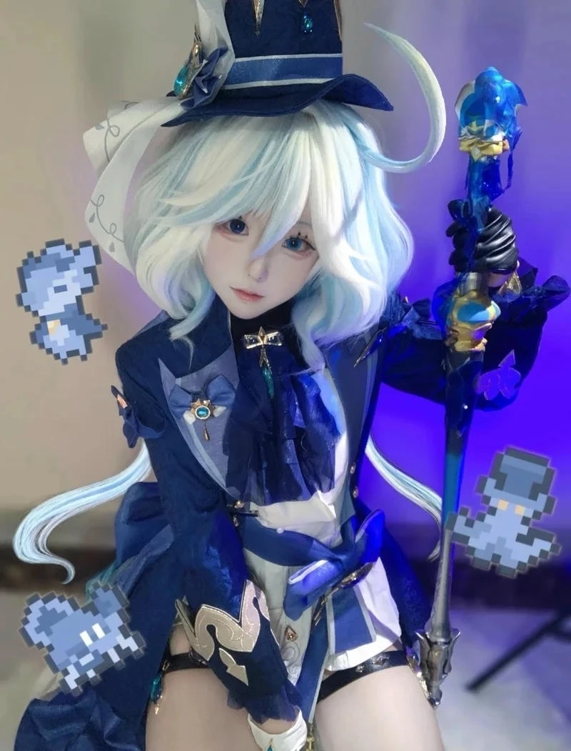 Cosplayer hóa thân Furina cosplay với phong thái kiêu sa nổi bật