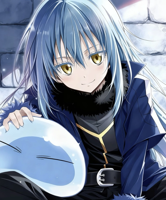 Dáng anime rimuru tạo hình quen thuộc dễ nhìn