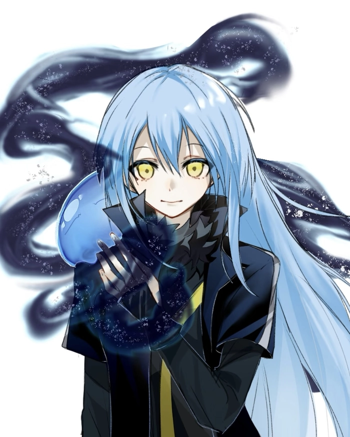 Góc chụp anime rimuru nhìn rõ từng chi tiết