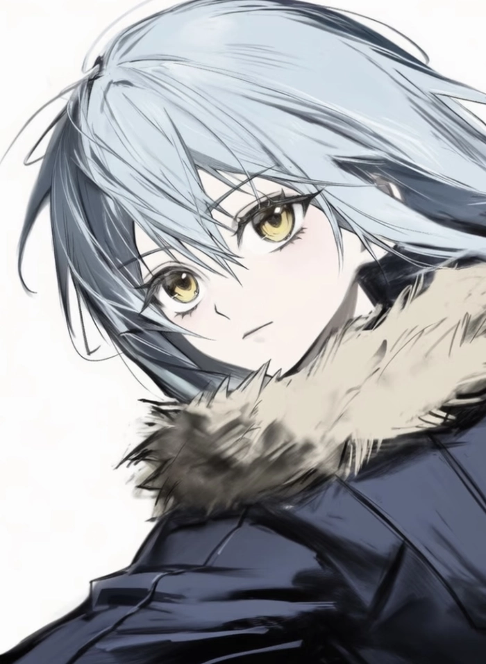 Góc nhìn anime rimuru đứng một mình rõ nét