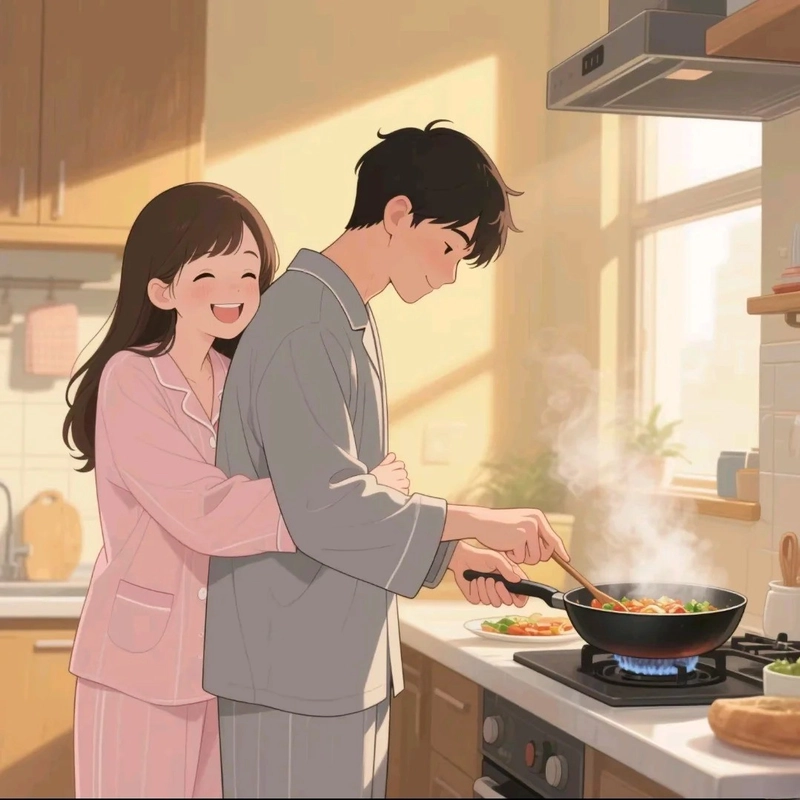 Hình ảnh anime cặp đôi với nét đẹp đầy cảm xúc