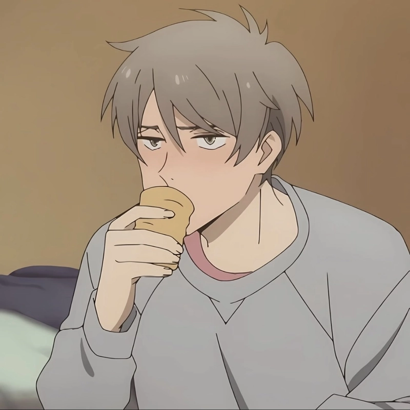 Hình ảnh anime cute nam sở hữu ánh mắt hiền đáng yêu