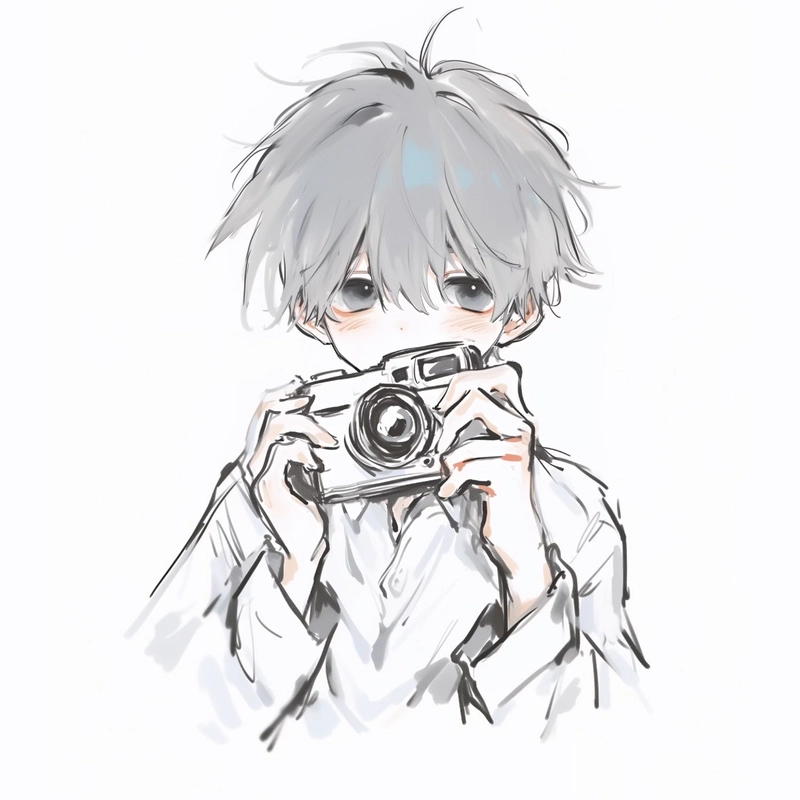 Hình ảnh anime cute nam sở hữu ánh mắt hiền đầy hấp dẫn