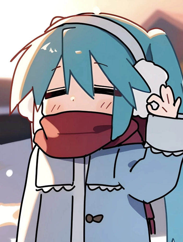 Hình ảnh anime miku với màu sắc rõ ràng
