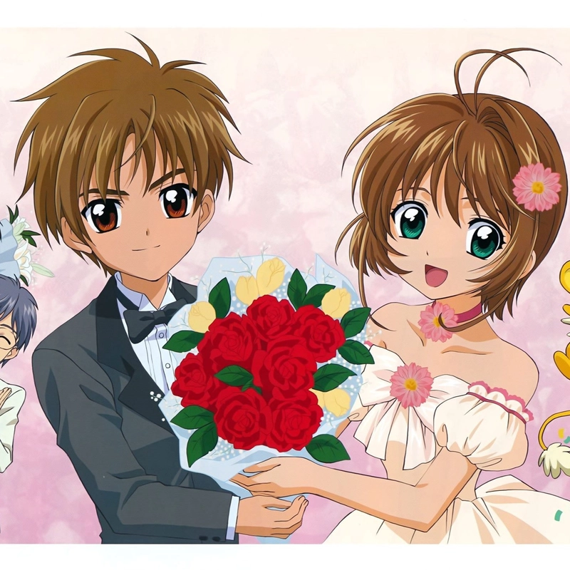 Hình ảnh cưới anime thể hiện sự gắn bó bền lâu