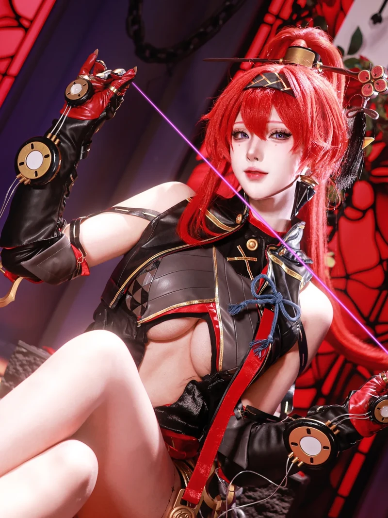Hình ảnh gái xinh cosplay nét đẹp tự nhiên làn da mịn màng