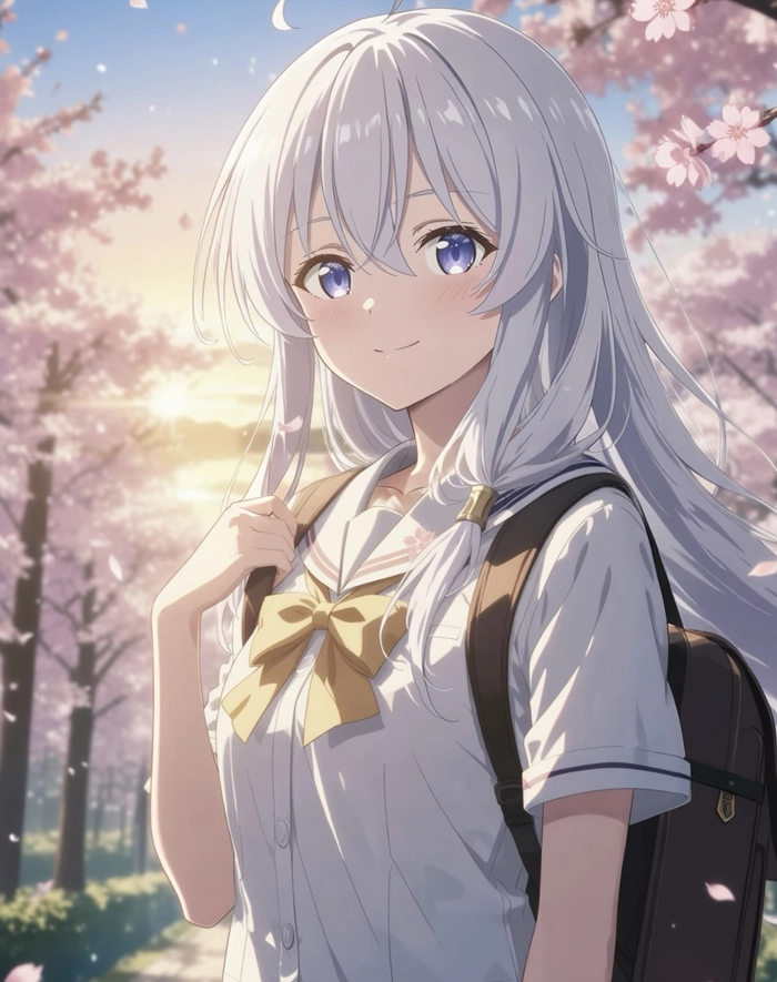 Hình chụp anime elaina nhìn rõ từng chi tiết