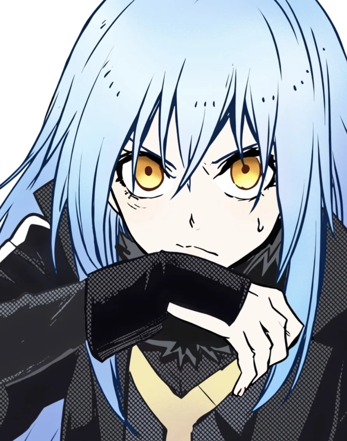 Khoảnh khắc anime rimuru nhìn thẳng rõ khuôn mặt