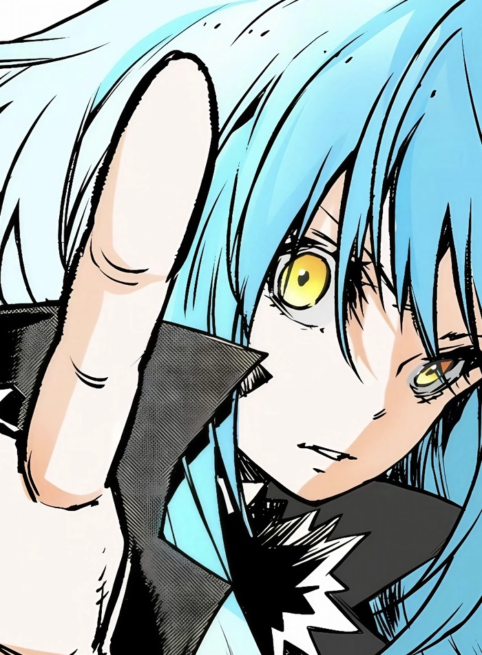 Khoảnh khắc anime rimuru tạo hình đơn giản dễ nhận