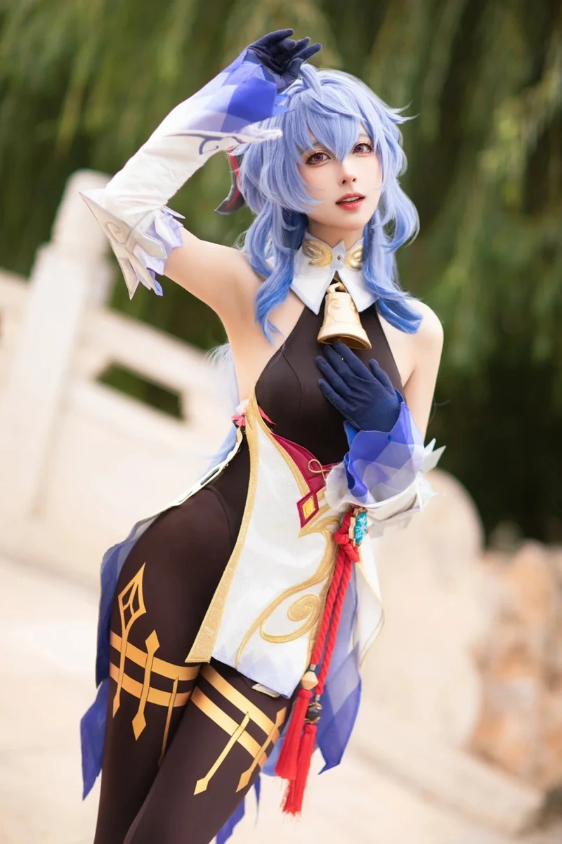 Nhân vật nữ Ganyu được tái hiện qua Ganyu cosplay rất rõ nét