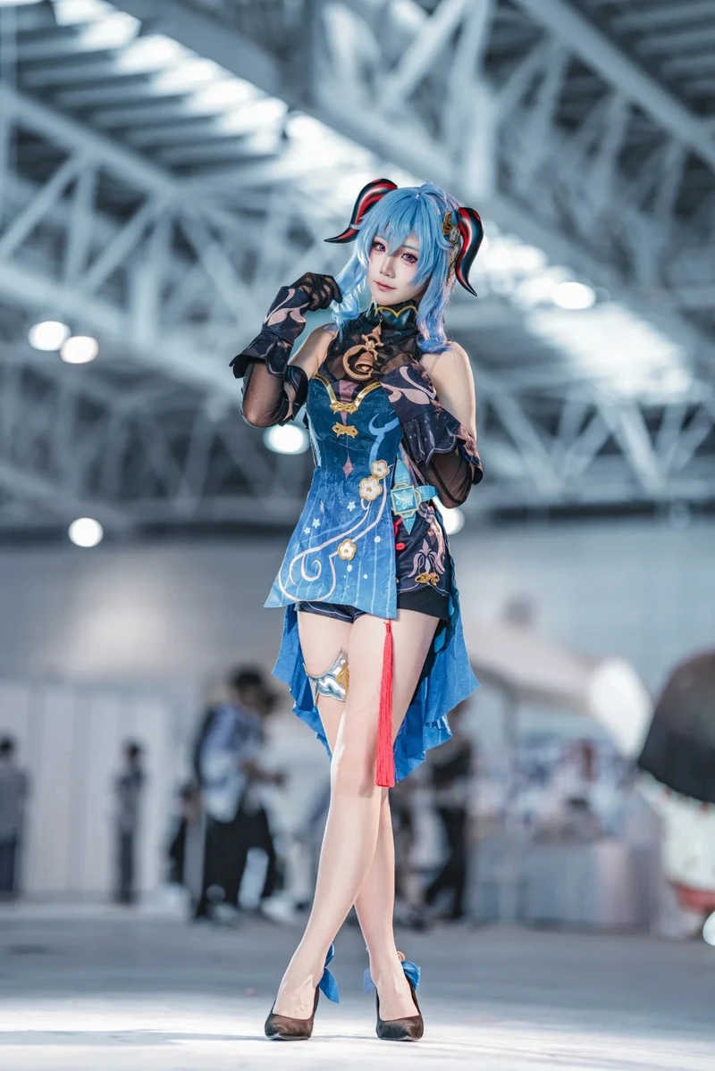 Vibe Liyue đặc trưng được thể hiện rõ trong Ganyu cosplay