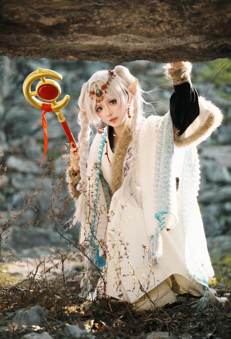 Vibe anime nhẹ nhàng khiến cosplay Frieren phù hợp làm avatar