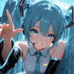 ảnh anime miku thumbnail