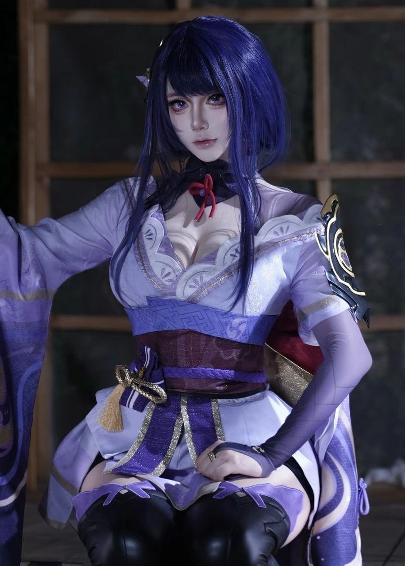 Ảnh Raiden cosplay mang phong cách cá tính riêng biệt