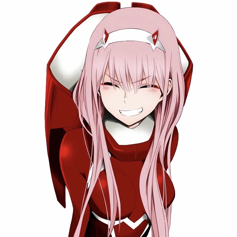 Ảnh Zero Two với ánh mắt sắc sảo đầy cuốn hút