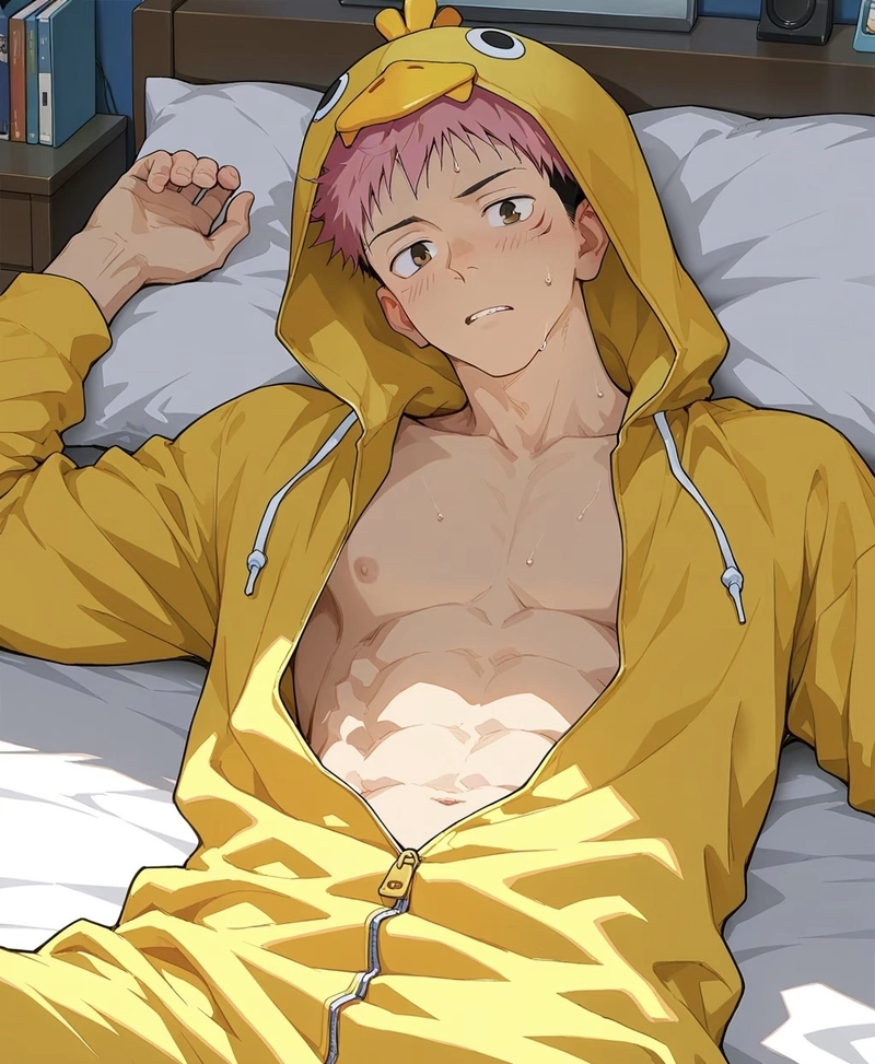 Ảnh anime nam 6 múi mang khí chất mạnh đầy bí hiểm