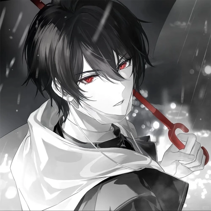 Ảnh anime ngầu cùng ánh nhìn lạnh đầy nổi loạn