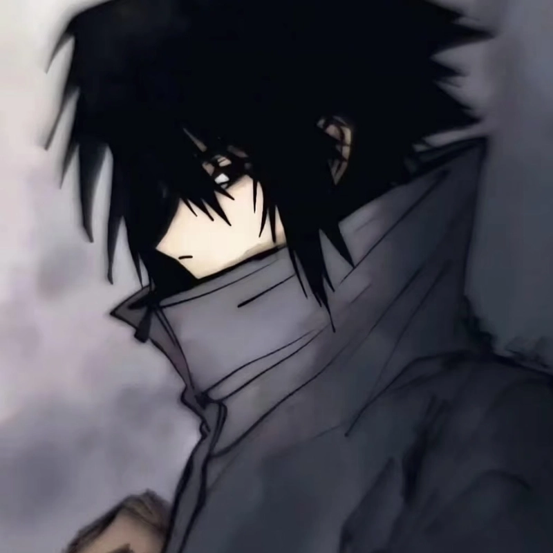 Ảnh anime ngầu cùng khí chất trầm ổn đầy mạnh mẽ