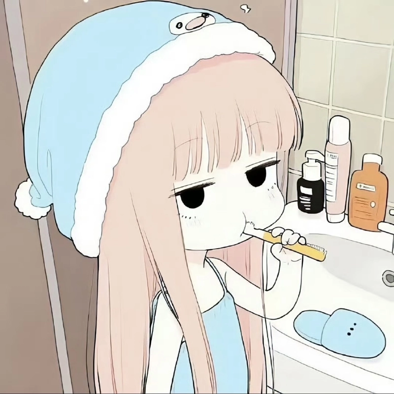 Ảnh anime nữ cute ánh nhìn trong sáng đầy dịu dàng