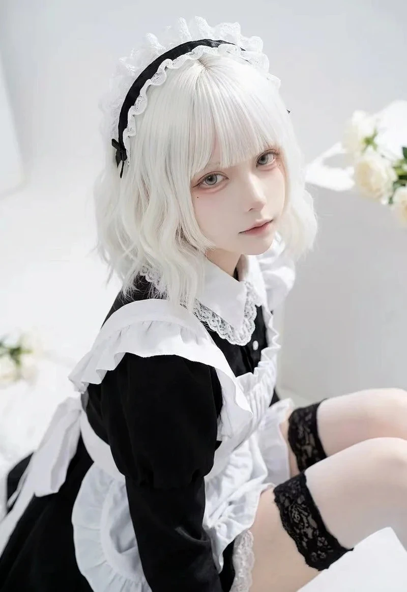 Ảnh nhân vật hầu gái anime qua maid cosplay