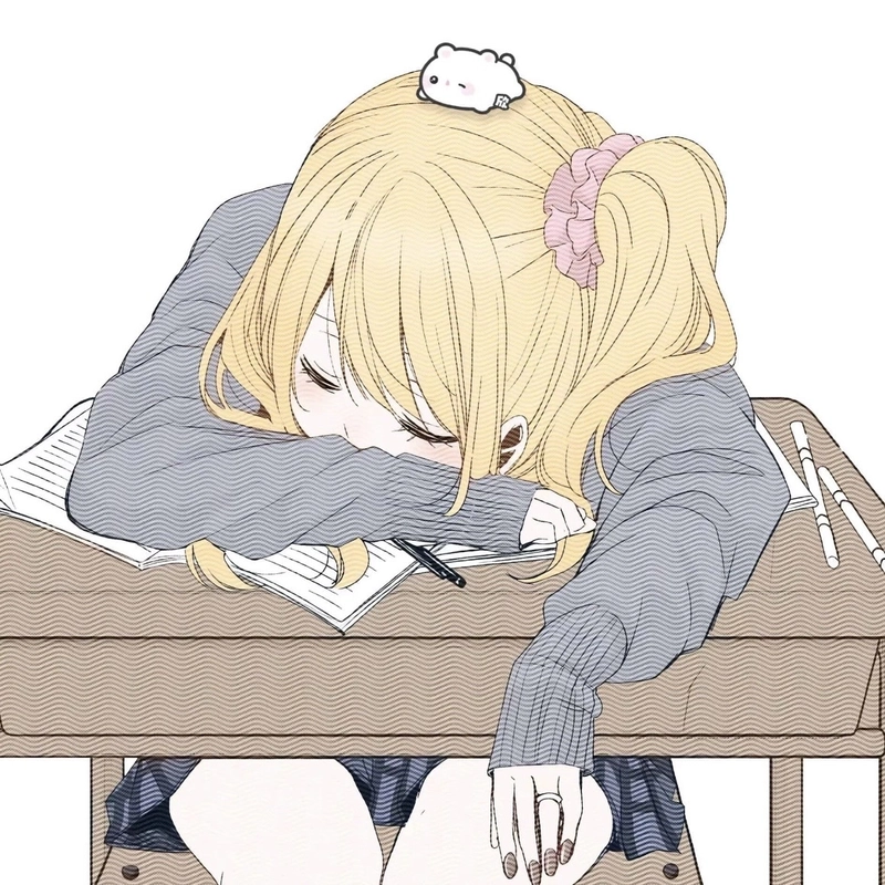 Anime nữ cute mang nét trẻ trung rất dịu mắt