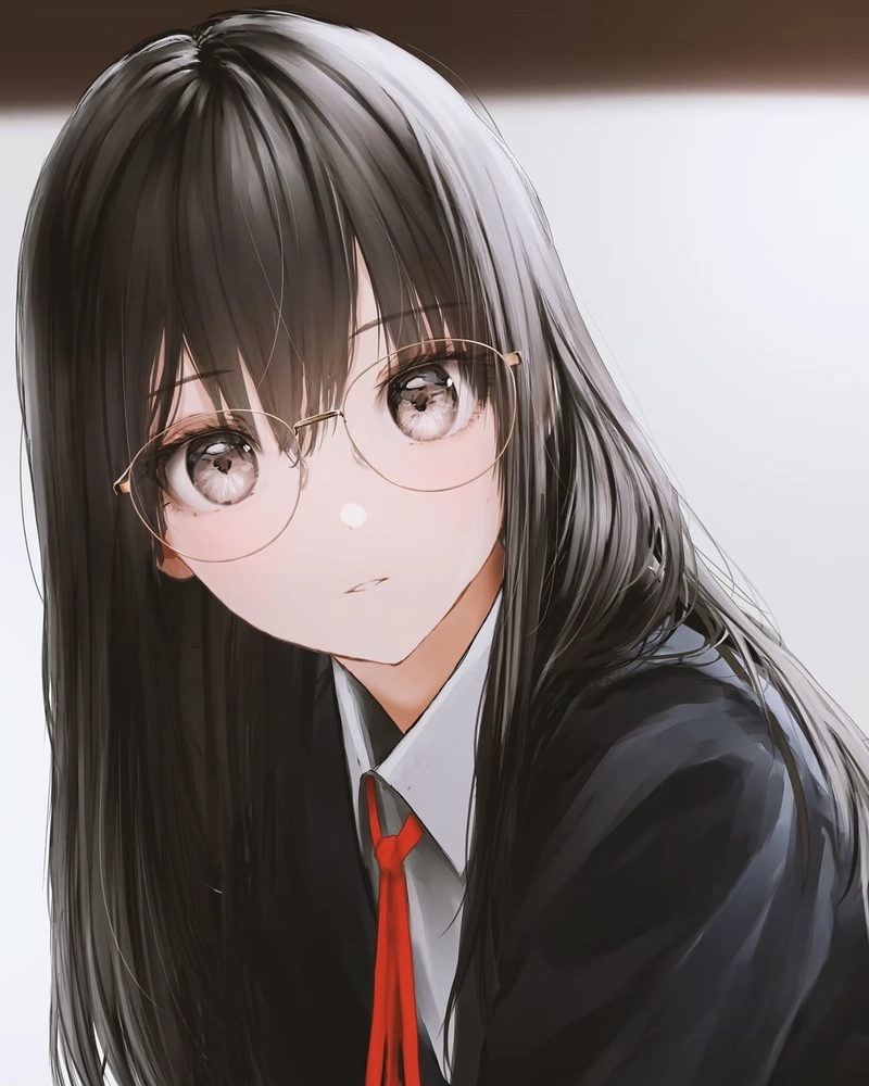 Anime nữ học sinh tạo tổng thể trẻ trung rất hài hòa