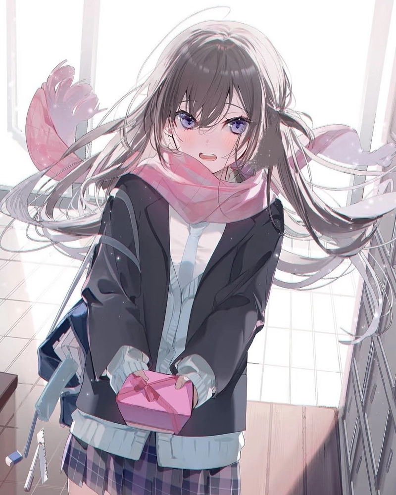 Anime nữ học sinh vẻ ngoài ngây thơ nhưng rất cuốn hút