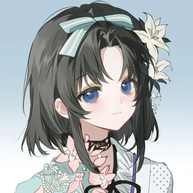 Anime nữ tóc ngắn phong cách đầy nét cá tính