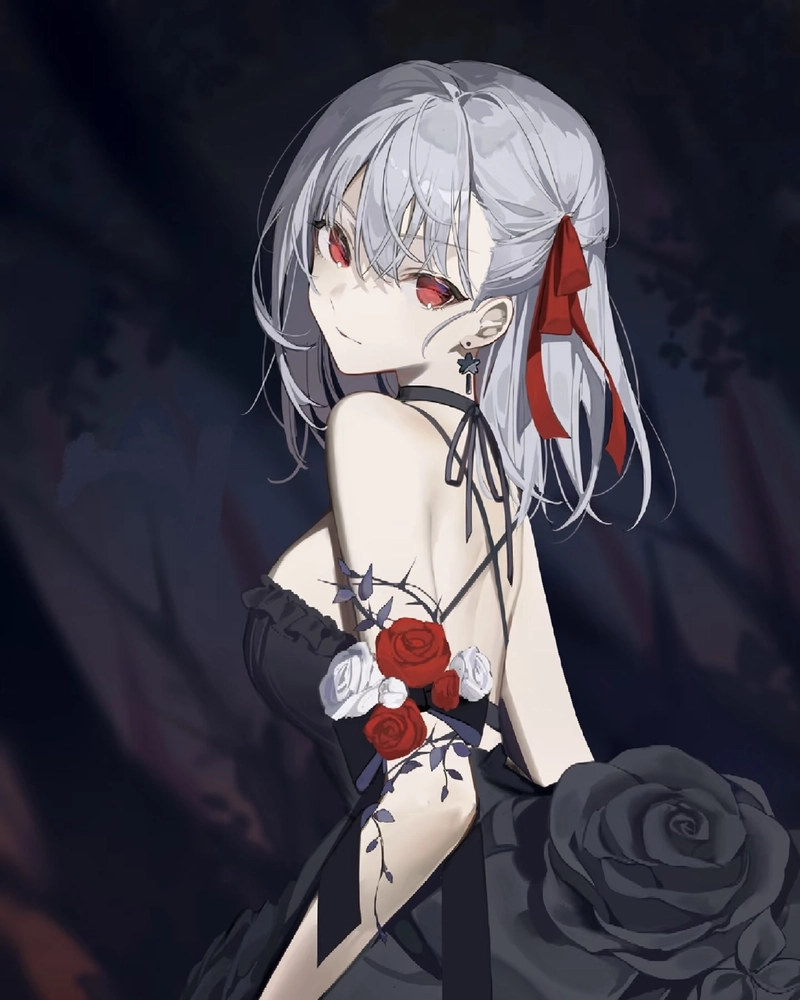 Anime nữ tóc ngắn tạo hình hiện đại đầy nữ tính