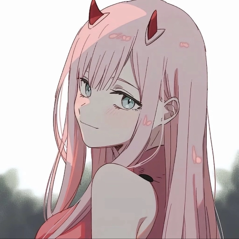 Bức ảnh anime Zero Two mang vẻ đẹp dịu dàng nổi bật