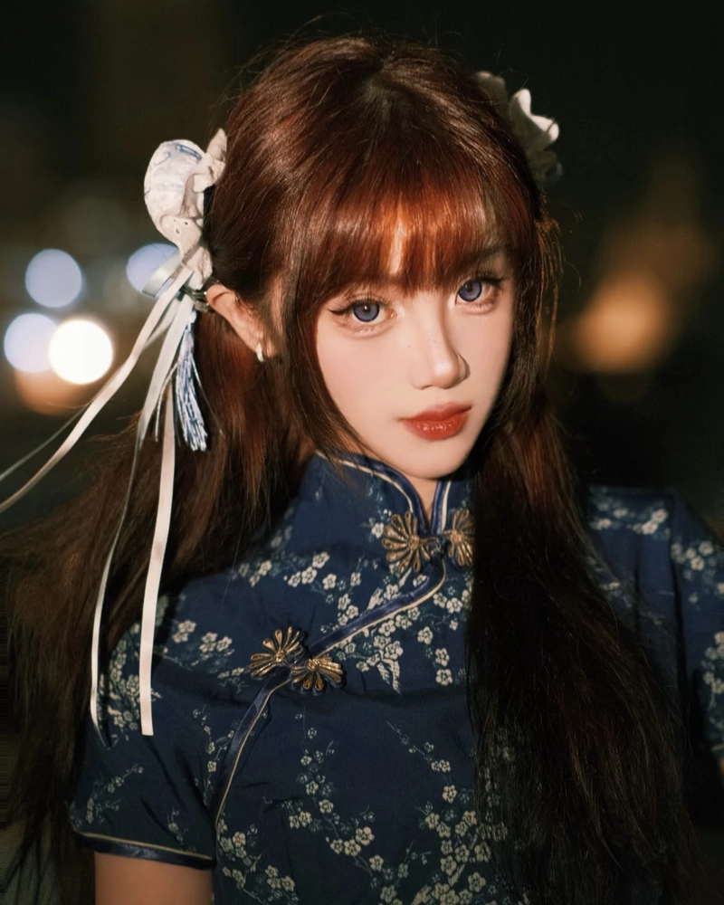 Chun Li cosplay với tạo hình cổ điển nổi tiếng