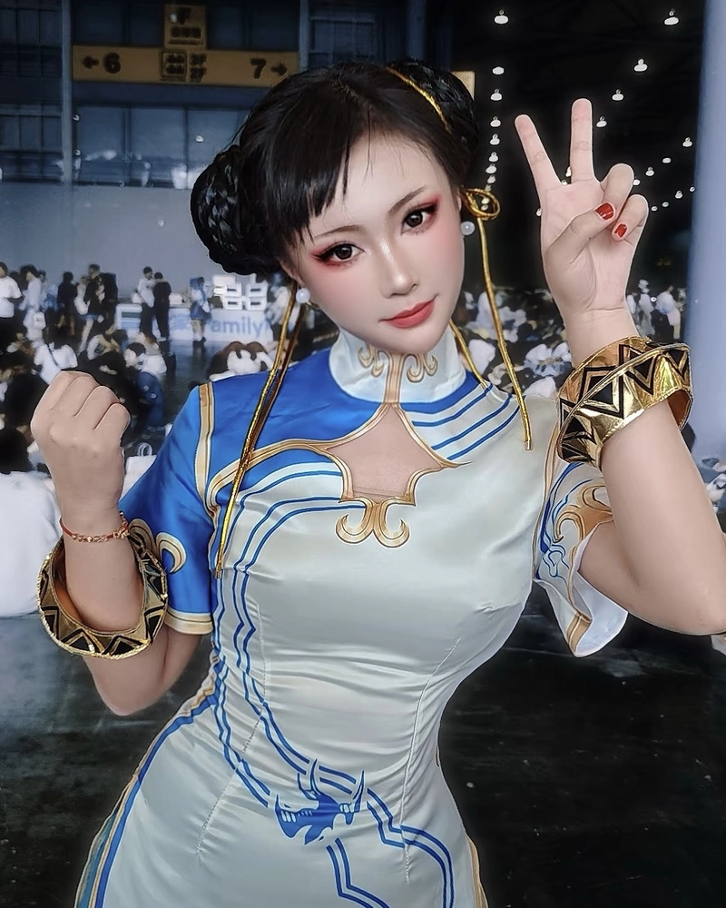 Cosplay Chun Li phong cách nhân vật game nổi bật