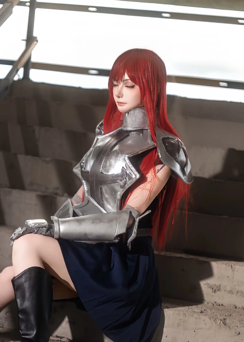 Cosplay Erza nữ nét đẹp cá tính thu hút ánh nhìn