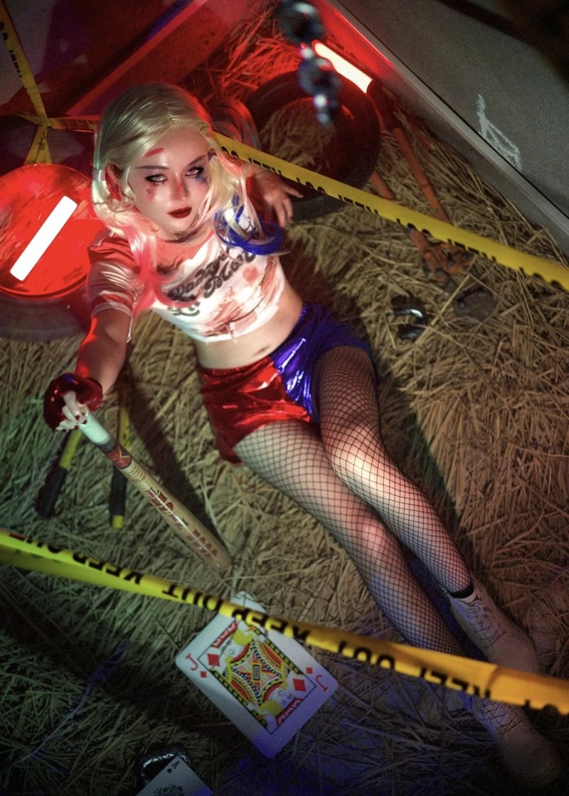 Cosplay Harley Quinn tạo hình độc đáo đầy sức hút