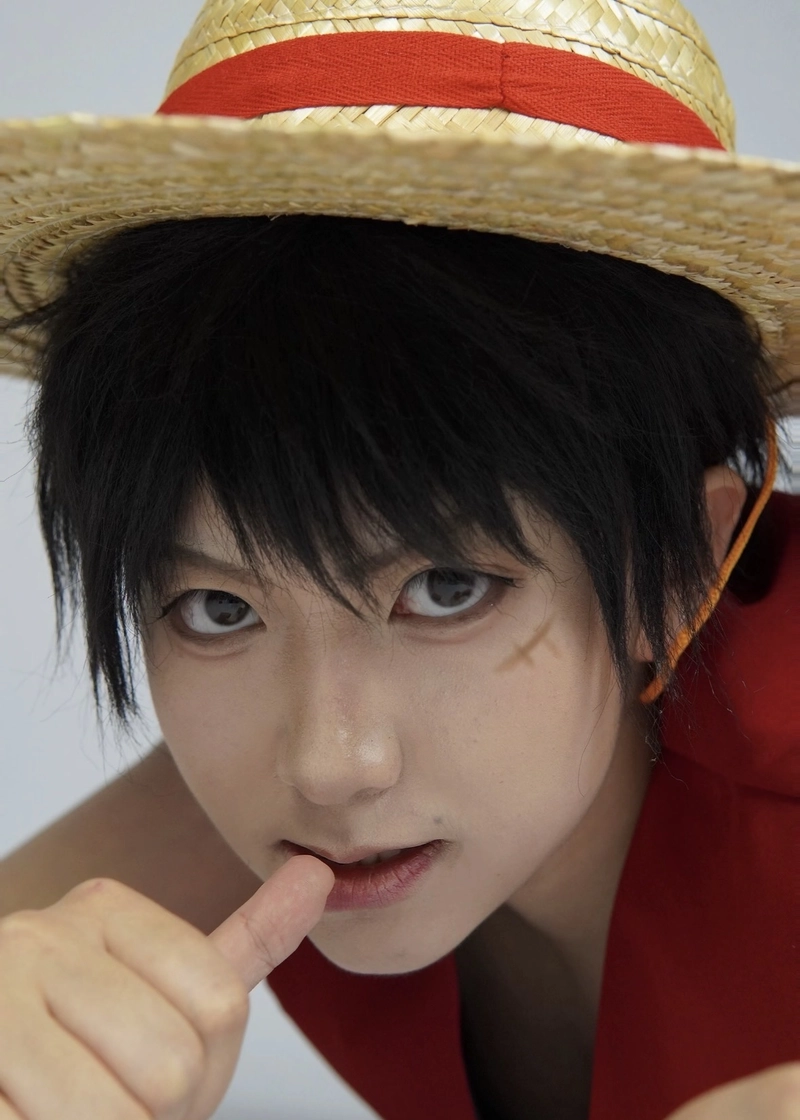 Cosplay Luffy phong cách tự do đầy cá tính