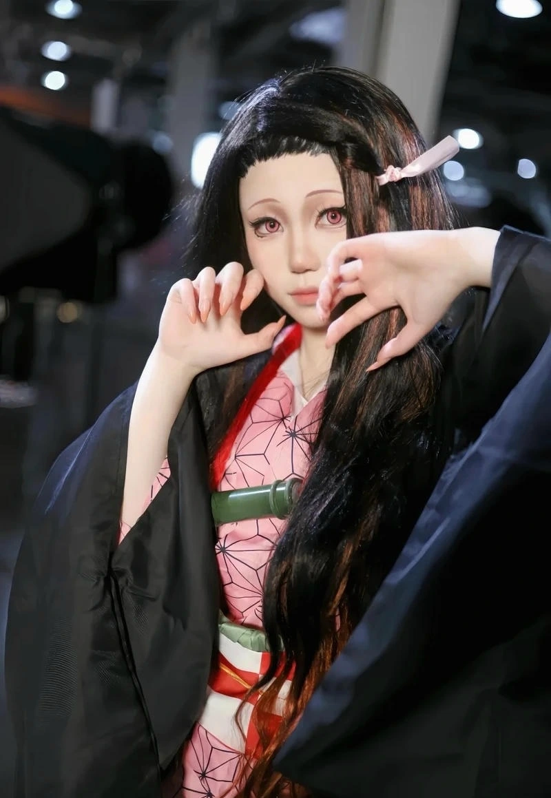 Cosplay Nezuko phong cách Kimetsu no Yaiba nổi bật