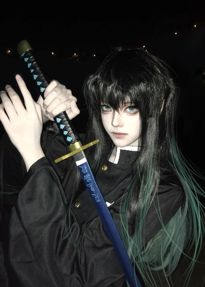 Đồng phục Sát Quỷ Đội cực hợp với muichiro cosplay