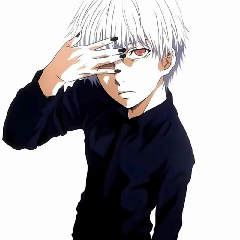 Hình ảnh anime ngầu sở hữu ánh nhìn sắc đầy tự tin