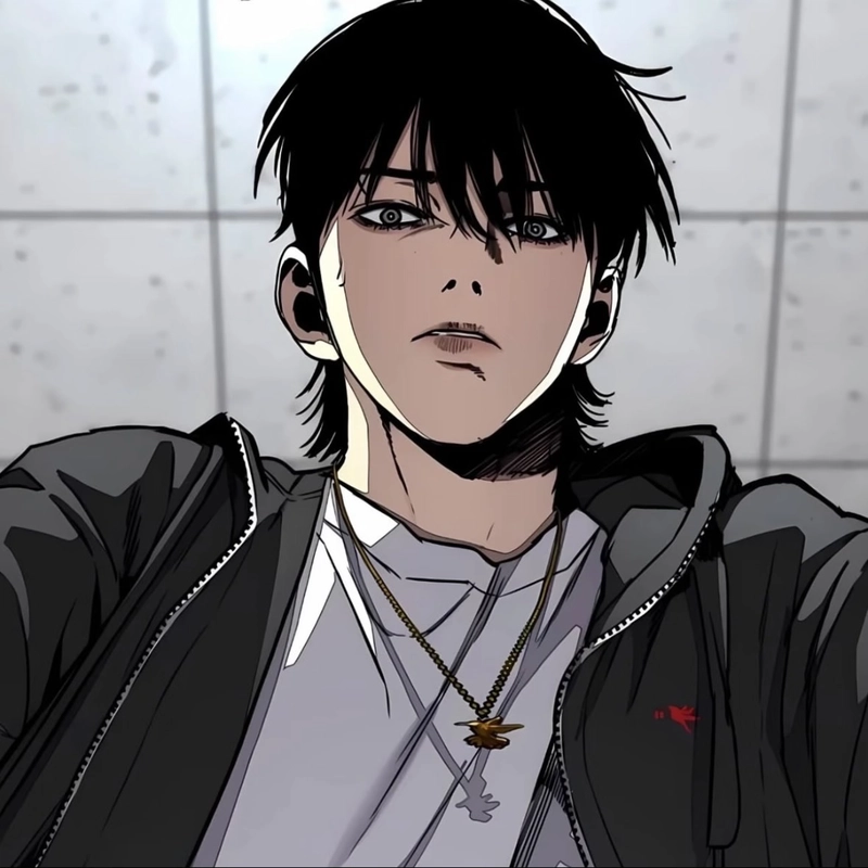 Hình ảnh anime ngầu sở hữu biểu cảm lạnh rất cuốn hút