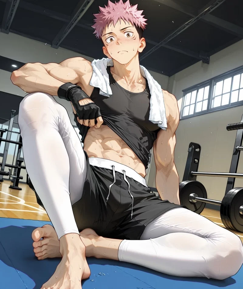 Hình anime nam 6 múi toát lên khí chất cực kỳ mạnh