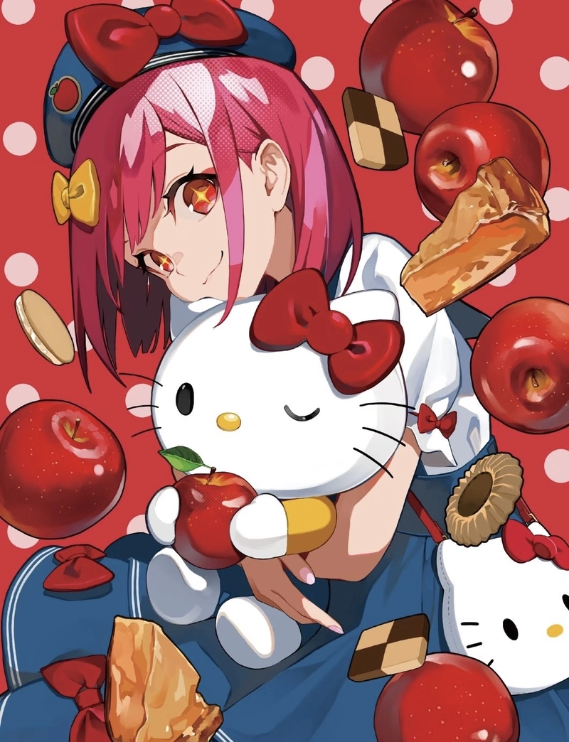 Hình anime nữ cute ánh mắt trong veo đầy dễ thương