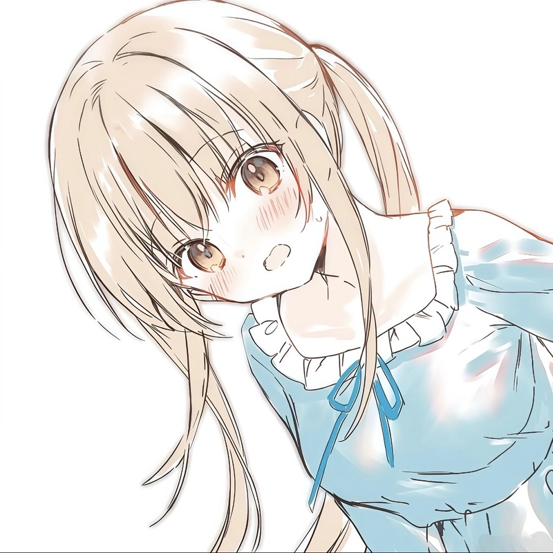 Hình anime nữ cute tạo cảm giác dễ chịu nhẹ nhàng