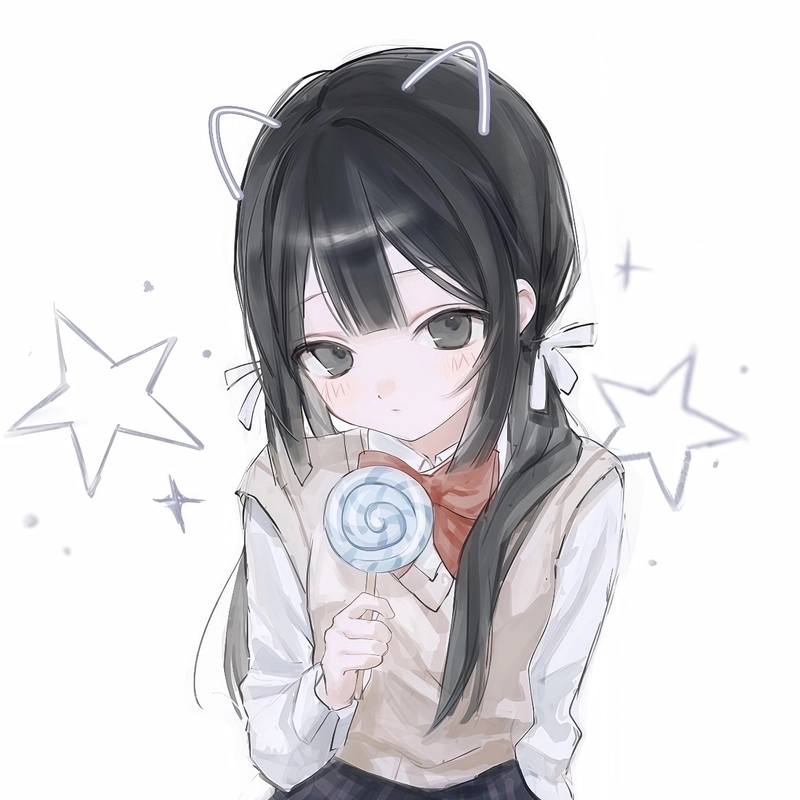 Hình anime nữ cute tạo cảm giác mềm mại dịu mắt